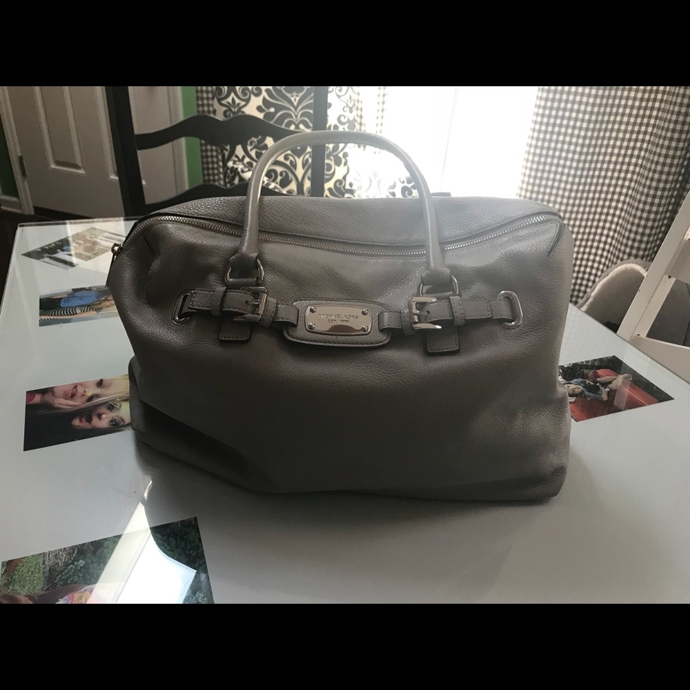 Michael Kors handbag/purse/satchel grey